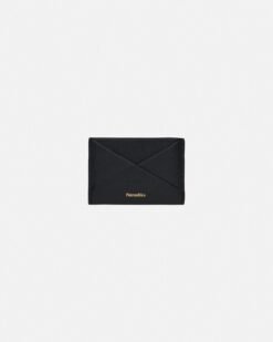 Origami - Bőr Kártyatartó - Fekete/Holdsugár