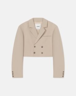 Rony - Seersucker öltönyzakó - Homokszínű