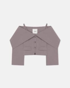 Amantha - Papír mez blézer - szürke