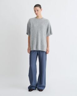 Arvenn - Krepp Organza Nadrág - Farmerkék