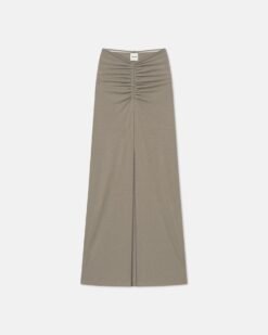 Cheyen - Hálós Jersey Hosszú Szoknya - Köd