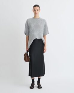 Seema - Csiszolt Kasmír Tank Top - Szürke - XS