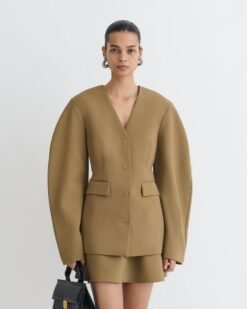 Kaori - Hosszúkás Zakó - Barna